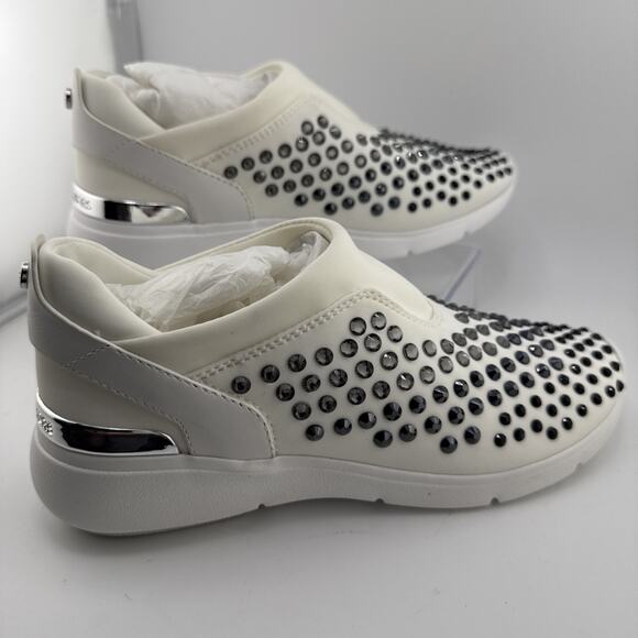 MICHAEL Michael Kors Ace Studded Neoprene Trainer Sneaker Size 5 NWB - Picture 5 of 12